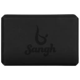 Набор для йоги Sangh: блок, ремень, цвет чёрный