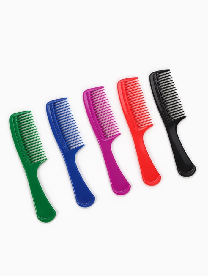 Расчёска с ручкой, 15×3.5 (±1) см, МИКС