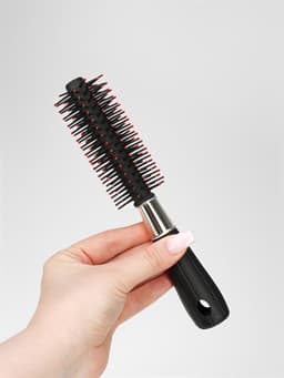 Брашинг для волос, d=15/42 мм, 19.7 (±1) см, чёрный