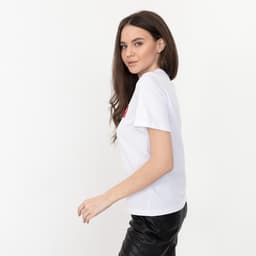 Футболка женская KAFTAN WINE NOT, белая, размер 40-42