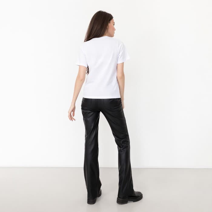 Футболка женская KAFTAN «WINE NOT», белый, р-р 48-50