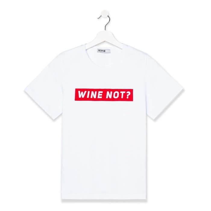 Футболка женская KAFTAN «WINE NOT», белый, р-р 48-50