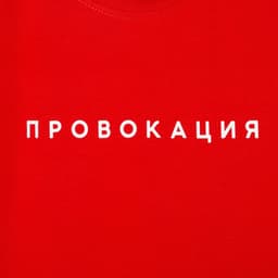 Футболка женская KAFTAN «Провокация», красная, размер 40-42