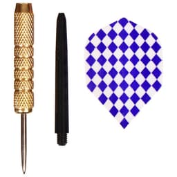 Дротики для дартса ONLYTOP, 3 шт., металлический наконечник, вес 18 г, цвет МИКС