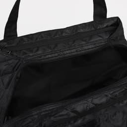 Сумка дорожная, 3 отдела на молниях, 50×20×30 см, чёрный