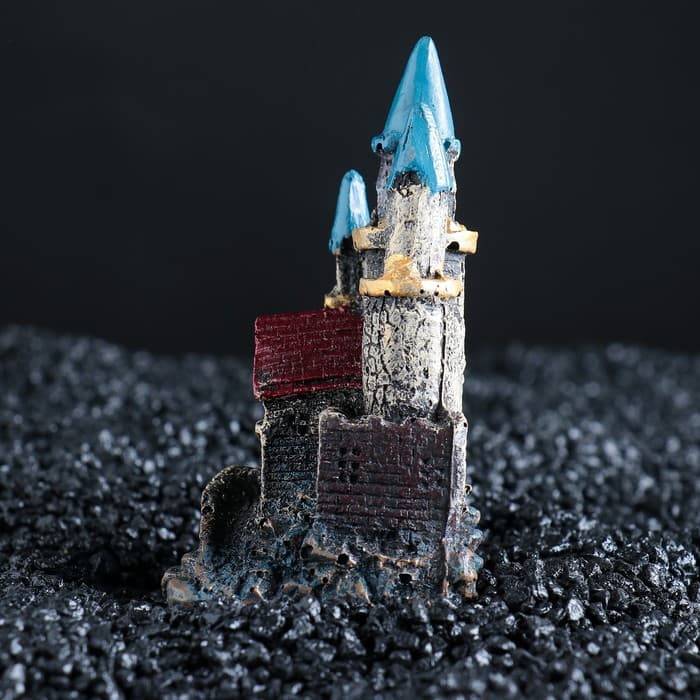 Декор для аквариума «Замок» малый, 7.5×6×10 см