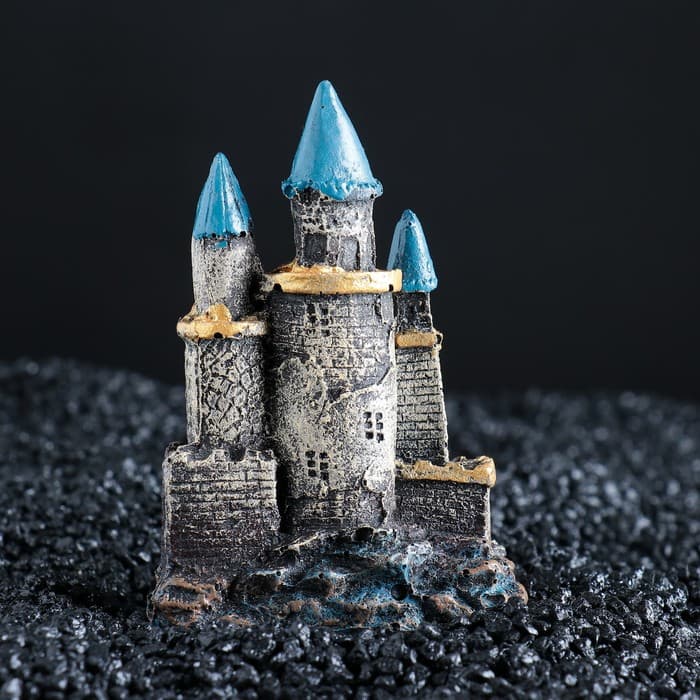Декор для аквариума «Замок» малый, 7.5×6×10 см