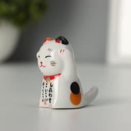 Фигурка керамика «Кот. Манэки-нэко», 4×4.3×2.5 см