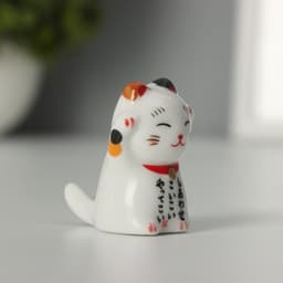 Фигурка керамика «Кот. Манэки-нэко», 4×4.3×2.5 см