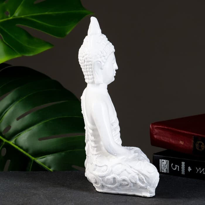 Светящаяся фигура гипс «Будда малый», 24×16×10 см