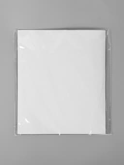 Клейкая лента двухсторонняя «Круглый белый» диаметр 1 см на листе 494 шт. 29.5×25 см