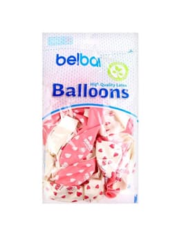 Воздушные шары латексные 14" «С рождением дочки», 25 шт., пастель, МИКС