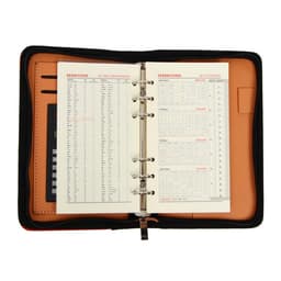 Ежедневник-органайзер Calligrata, А6, 96 листов, на молнии, обложка из искусственной кожи, МИКС