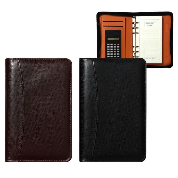 Ежедневник-органайзер Calligrata, А6, 96 листов, на молнии, обложка из искусственной кожи, МИКС