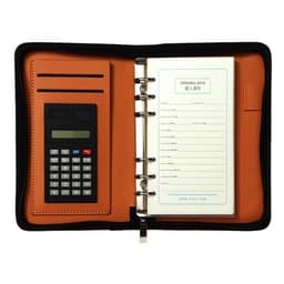 Ежедневник-органайзер Calligrata, А6, 96 листов, на молнии, обложка из искусственной кожи, МИКС