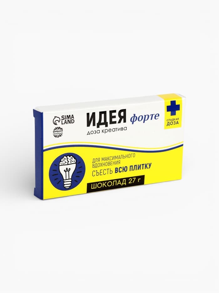 Шоколад молочный «Идея»: 27 г