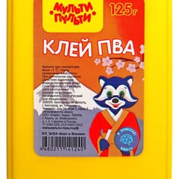 Клей ПВА 125 г Мульти-Пульти «Енот в Японии»