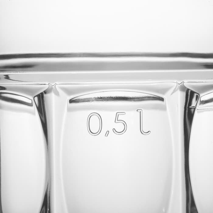 Пивная кружка «Пинта», 500 мл, стекло, прозрачная