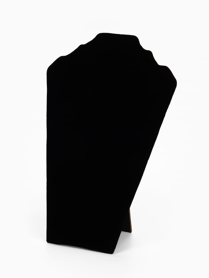 Бюст для украшений QF, 15×6×23 см, h=23 см, чёрный