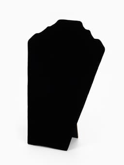 Бюст для украшений QF, 15×6×23 см, h=23 см, чёрный