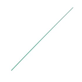 Колышек для подвязки растений, h=200 см, d=1 см, металл, зелёный, Greengo