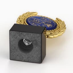 Кубок «Любимый муж», наградная фигура, пластик, золото, 13 см
