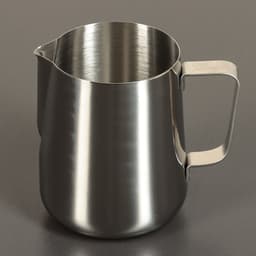 Молочник питчер, 600 мл, нержавеющая сталь, хромированный