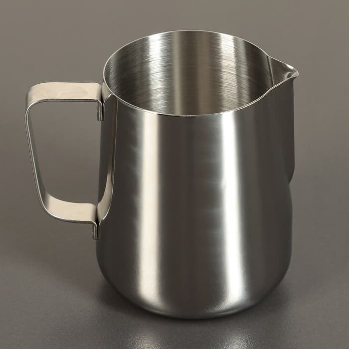Молочник питчер, 600 мл, нержавеющая сталь, хромированный