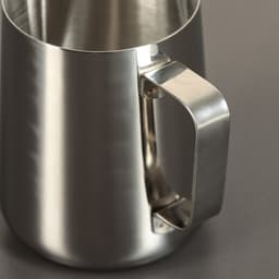 Молочник питчер, 600 мл, нержавеющая сталь, хромированный