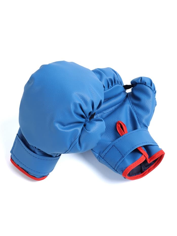 Перчатки боксёрские детские, размер 6 oz, синие
