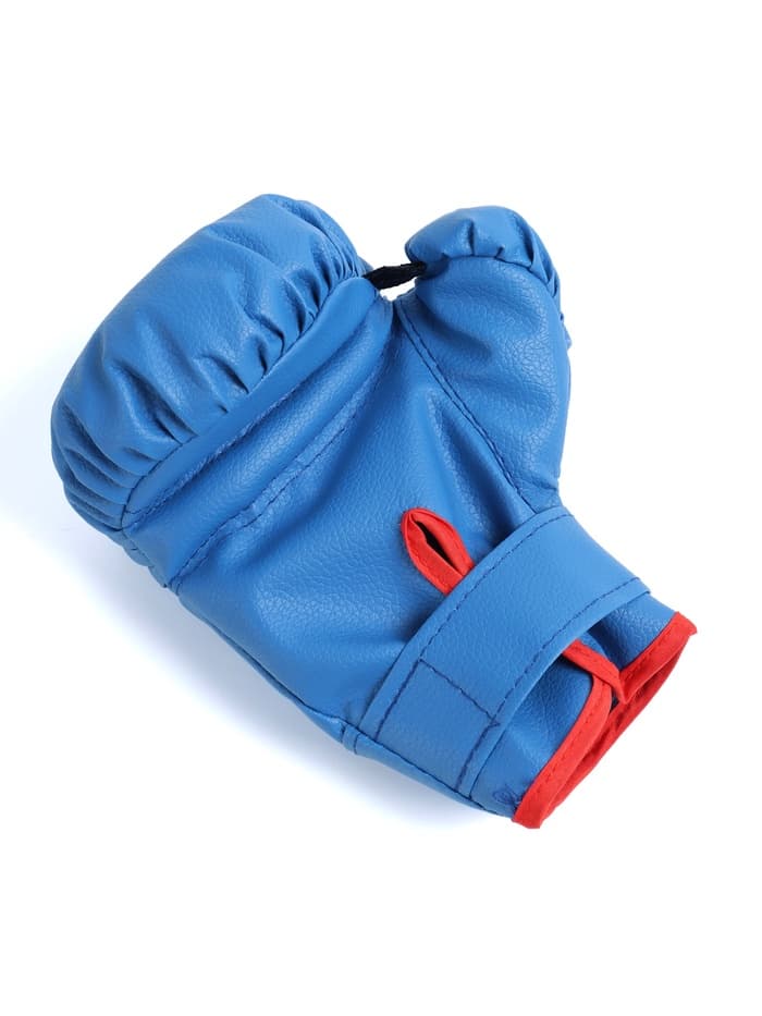 Перчатки боксёрские детские, размер 6 oz, синие