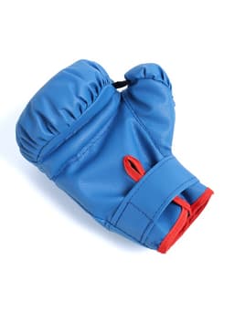 Перчатки боксёрские детские, размер 6 oz, синие