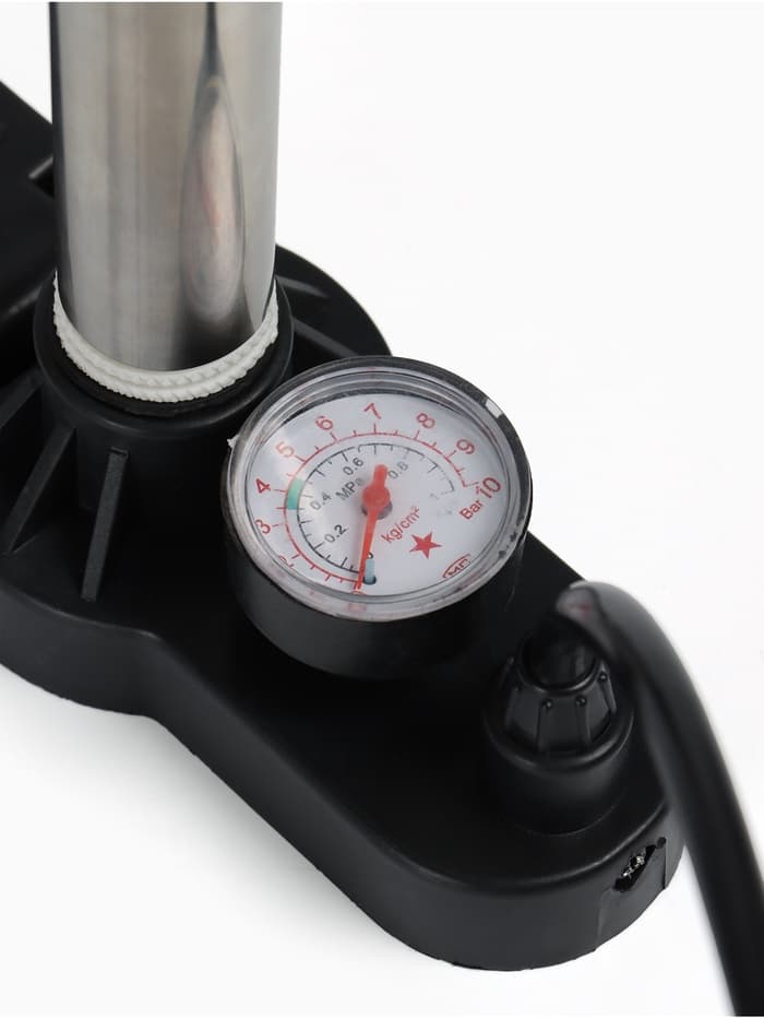 Насос универсальный Dream Bike, 35 см, 4 насадки