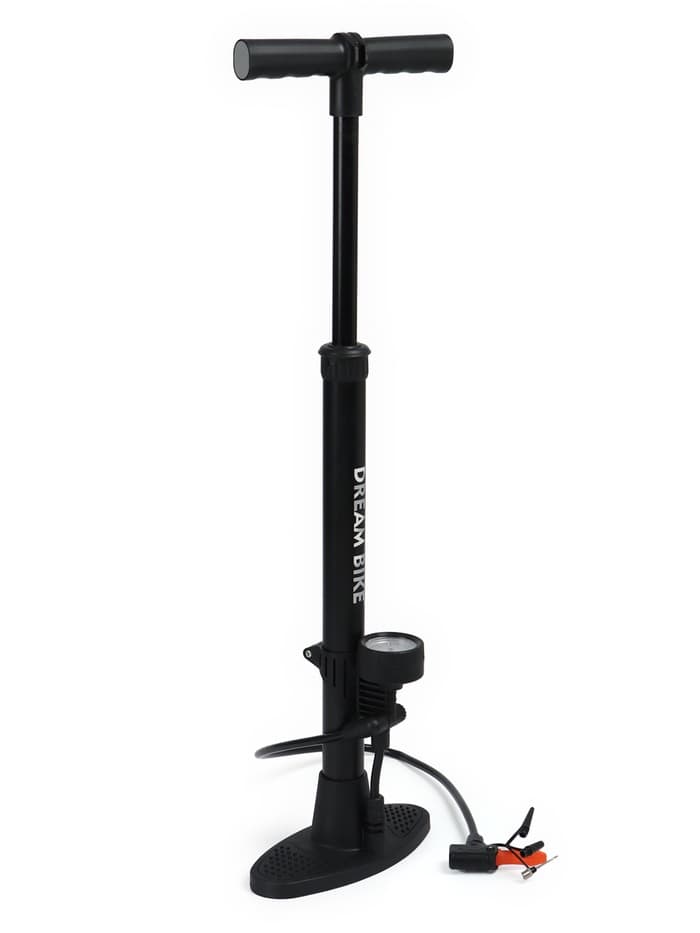 Насос универсальный Dream Bike, 56 см, 4 насадки