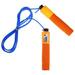 Скакалка спортивная ONLYTOP, 2.55 м, регулируемая, со счётчиком, цвет МИКС