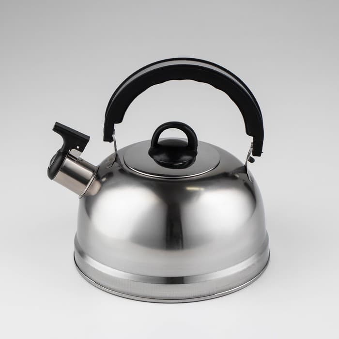 Чайник со свистком «Семейный», 1.9 л, нержавеющая сталь, хромированный
