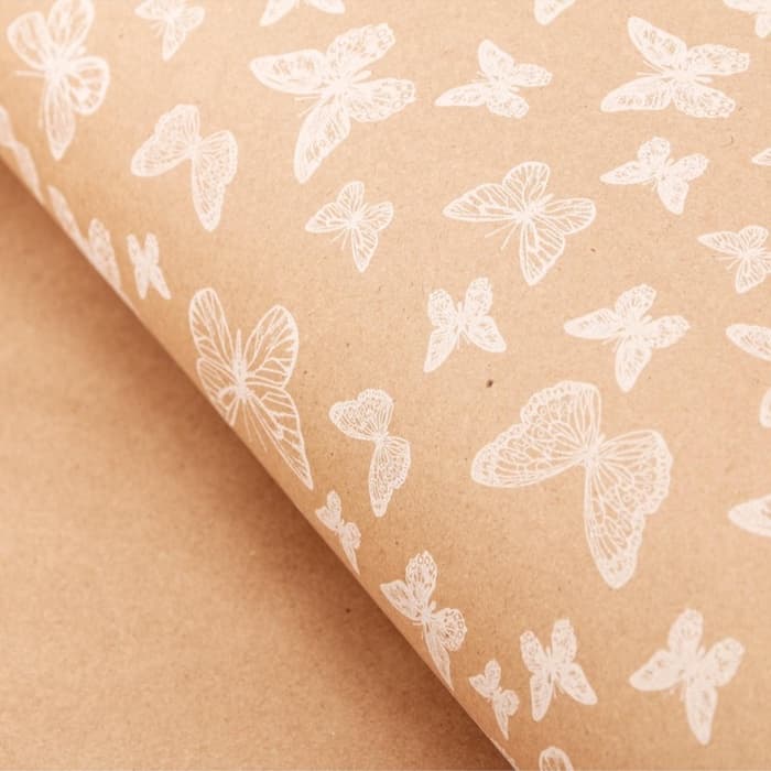 Бумага упаковочная крафт в рулоне «Легкость», 0.7×8 м