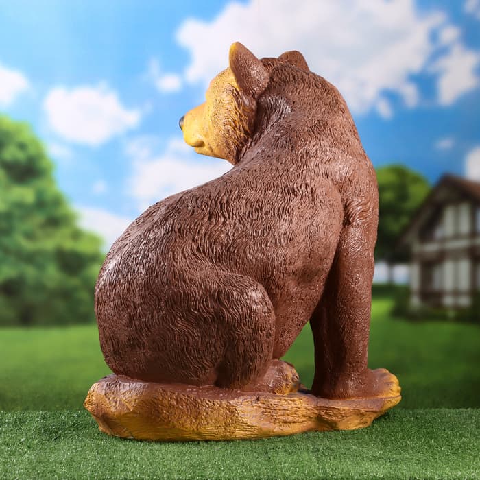 Садовая фигура из гипса «Медведь большой», 40×50×48 см