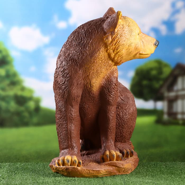 Садовая фигура из гипса «Медведь большой», 40×50×48 см