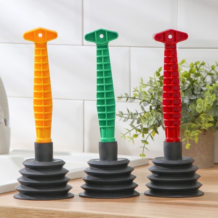 Вантуз, d=8 см, h=25.5 см, МИКС