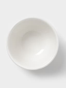 Соусник Доляна White Label, 120 мл, d=7 см, фарфор, белый