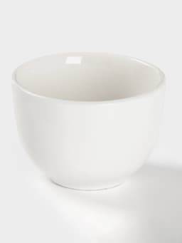 Соусник Доляна White Label, 120 мл, d=7 см, фарфор, белый