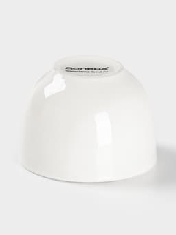 Соусник Доляна White Label, 120 мл, d=7 см, фарфор, белый