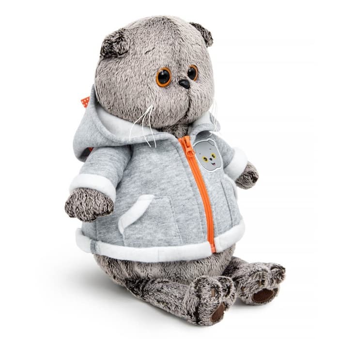 Мягкая игрушка «Кот Басик», в толстовке дракончик, 25 см, МИКС