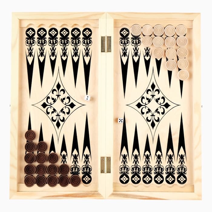 Настольная игра нарды TAKE IT EASY «Восток»,деревянные большие, 40×40 см