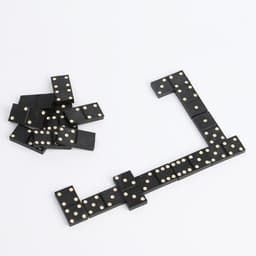 Настольная игра, домино «Классическое», 28 шт., костяшка 4×2×0.5 см