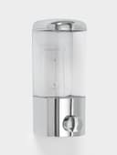 Диспенсер механический для антисептика и жидкого мыла, 500 мл, серебристый