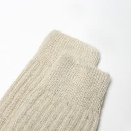 Гольфы женские шерстяные «Рубчик» белые, р-р 23