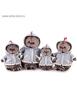 Мягкая игрушка «Кот Басик», в толстовке дракончик, 22 см, МИКС