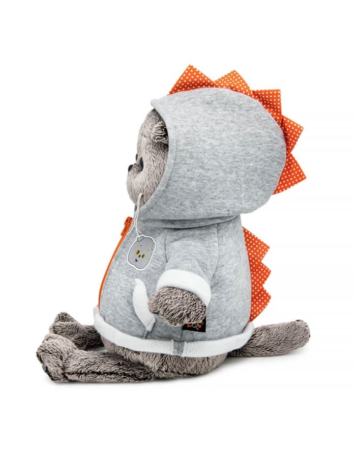 Мягкая игрушка «Кот Басик», в толстовке дракончик, 22 см, МИКС